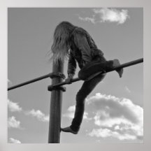 Social Climber (Girl) Poster