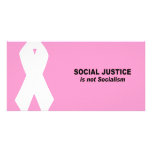Social Justice is not socialism Personalized Photo Card