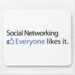 Social Networking Mousepads