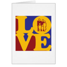 Social Work Love Greeting Cards
