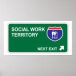 Social Work Next Exit Poster