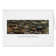 Social Work  Rocks Cards