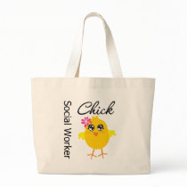 Social Worker Chick Canvas Bags