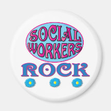 Social Worker Gifts Fridge Magnets