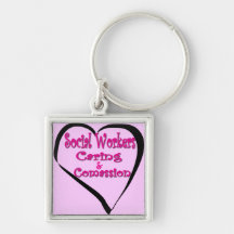 Social Worker Gifts Keychain