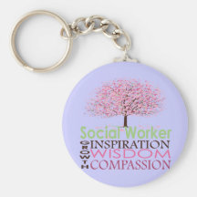 Social Worker Gifts Keychain