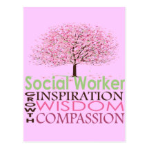 Social Worker Gifts Post Cards