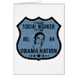 Social Worker Obama Nation Card