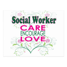 Social Worker Postcards
