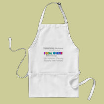 Social Worker Professional Duties Design aprons
