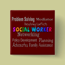 Social Worker Professional Duties Design buttons