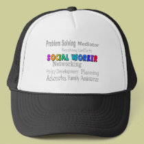 Social Worker Professional Duties Design hats