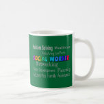 Social Worker Professional Duties Design Mug