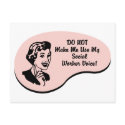 Social Worker Voice postcards