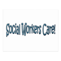 Social Workers Care! Postcard