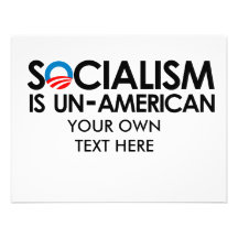 Socialism is un-American Announcement