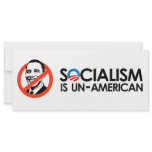 Socialism is un-American Custom Rack Cards