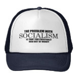 Socialism - Run out of money Mesh Hat