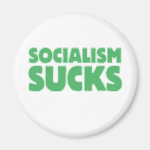 Socialism Sucks Magnet