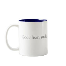 Socialism Sucks (Quiet) Mugs