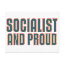 Socialist and Proud Postcards