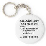 socialist definition keychains