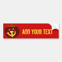 Socialist Halloween bumper stickers
