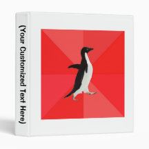Socially Awesome Penguin Advice Animal Meme Vinyl Binder