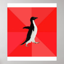Socially Awesome Penguin Advice Animal Meme Posters