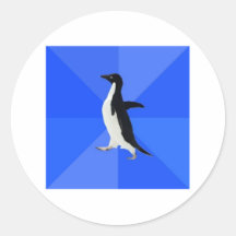 Socially Awkward Penguin Advice Animal Meme Stickers