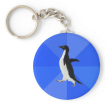 Socially-Awkward-Penguin-Meme Keychains