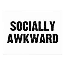 Socially Awkward Post Cards