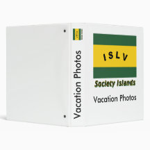 Society Islands Flag with Name Binders