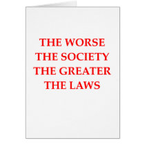 society law cards