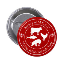 Society of M.E.A.T. Pinback Buttons