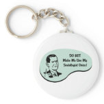 Sociologist Voice Keychain