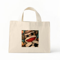 SOCK-er Monkey Tote Bag