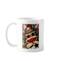 SOCK-er Monkey Mugs