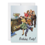 Sock Hop Birthday Party Retro Custom Announcements