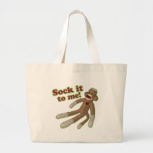 Sock It To Me! Canvas Bags