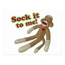 Sock It To Me! Post Cards