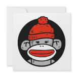 Sock Monkey Card / Invitation