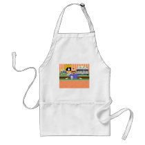 Sock Monkey Coffee Shop Barista Aprons