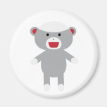 Sock Monkey Fridge Magnets