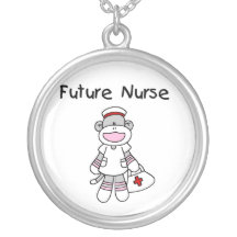 Sock  Monkey Future Nurse T-shirts and Gifts Jewelry