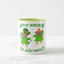 Sock Monkey Jig Mugs