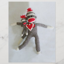 Sock Monkey Love #1 Full Color Flyer