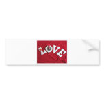 Sock Monkey Love #4 Bumper Sticker