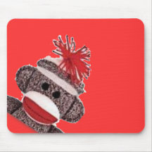 Sock Monkey merchandise products gifts Mousepads