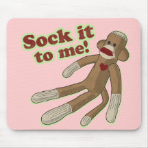 Sock Monkey Mousepad